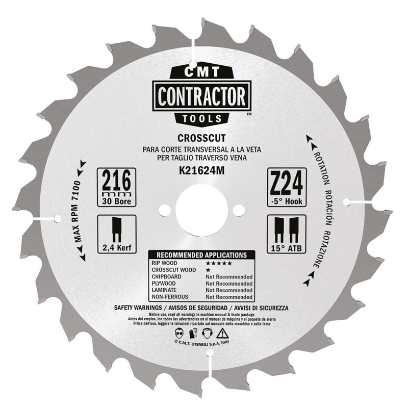 K Contractor® - Contractor Kreissägeblätter in Masterpack