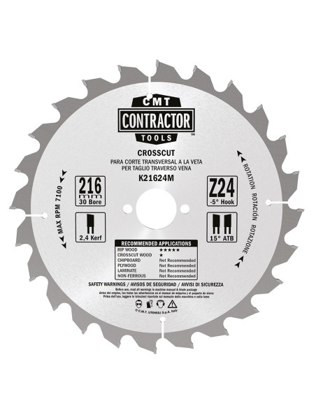 K Contractor® - Contractor Kreissägeblätter in Masterpack