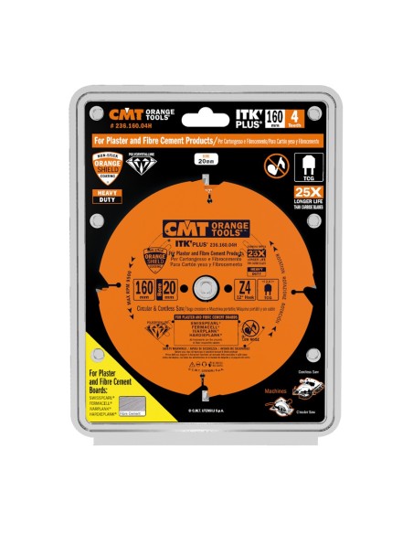 ITK PLUS® DP SAW BLADES - ULTRA-HARD MATERIALS- LONG LIFE