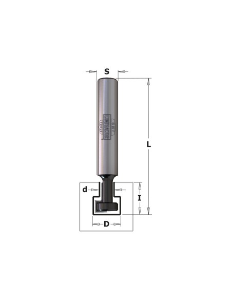 Fresa per serrature e scanalature