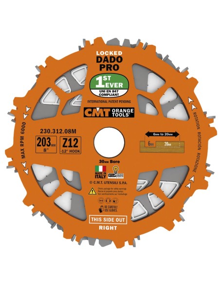 Locked Dado Pro Set