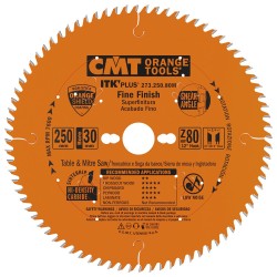 Lames circulaires ITK PLUS® de finition pour scies à onglet - coupe ultra fin