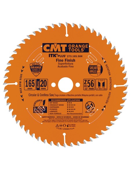 Lames circulaires ITK PLUS® de finition pour scies à onglet - coupe ultra fin