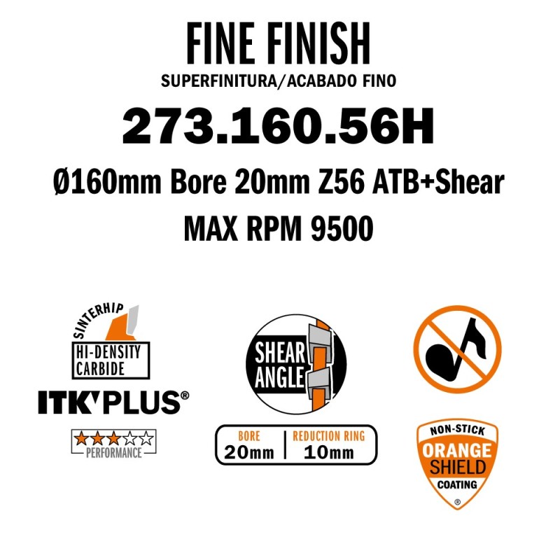Lames circulaires ITK PLUS® de finition pour scies à onglet - coupe ultra fin