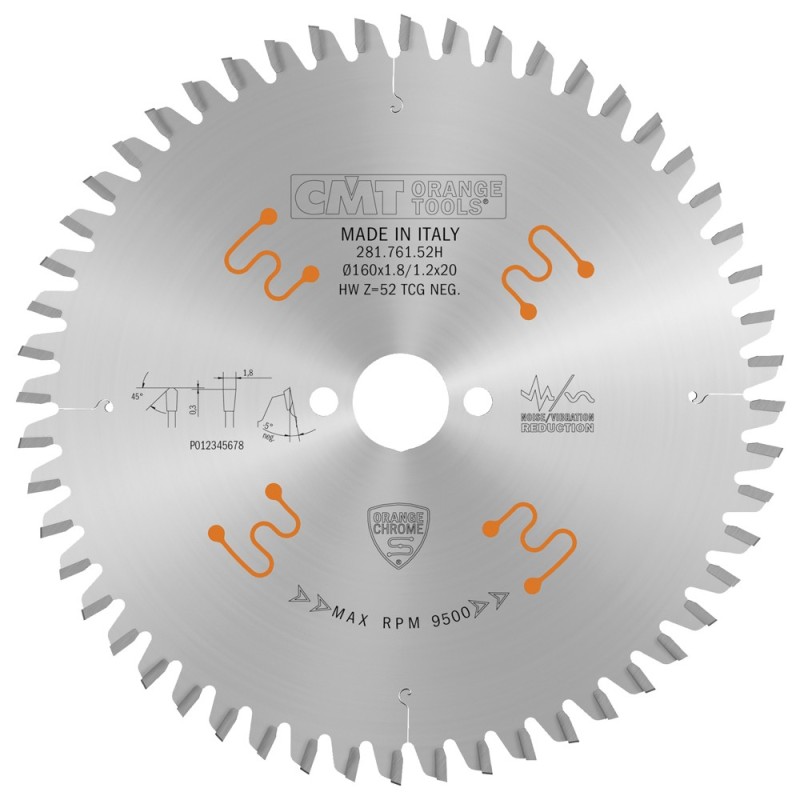 Lames circulaires industrielles pour laminés et HPL