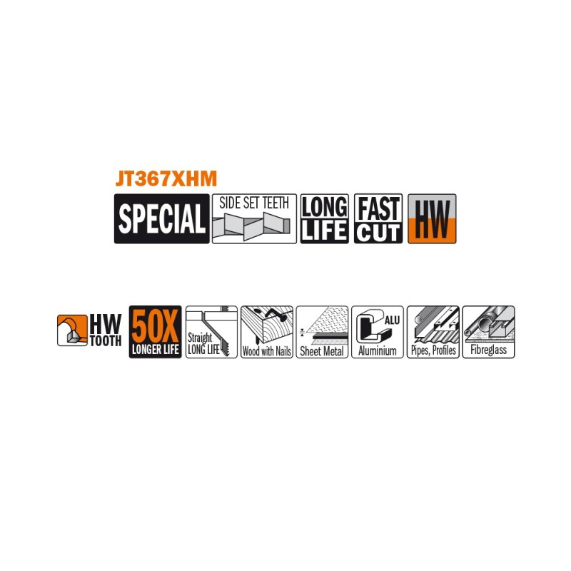 Xtreme Jigsaw Blade for Multimaterial