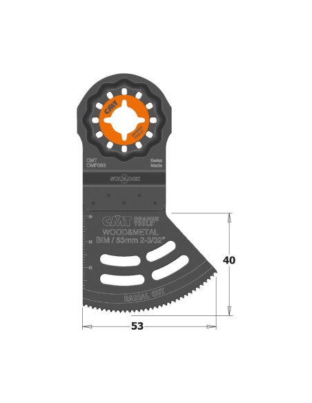 DUAL BLADE FOR DRYWALL BIM