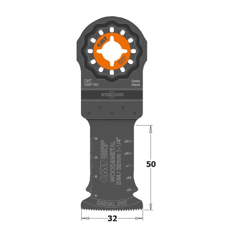 35mm (1-3/8") Plunge and Flush-Cut for Wood & Nails