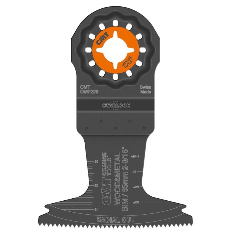 65mm (2-9/16") Plunge cut Blade for Wood and Nails