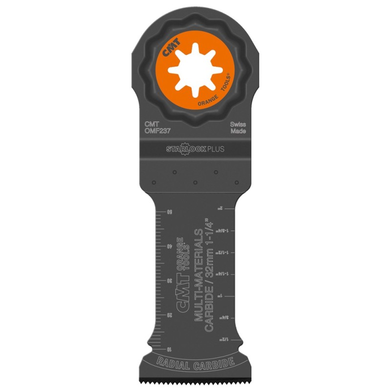 32mm (1-1/4") Carbide + TiN Coating for Plunge & Flush-Cut for Metal
