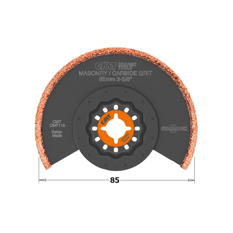 75 mm Riff-Radialsägeblatt aus Hartmetall
