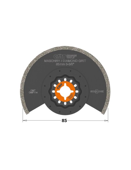 75mm Heja de sierra segmentada de diamante extra-larga duración