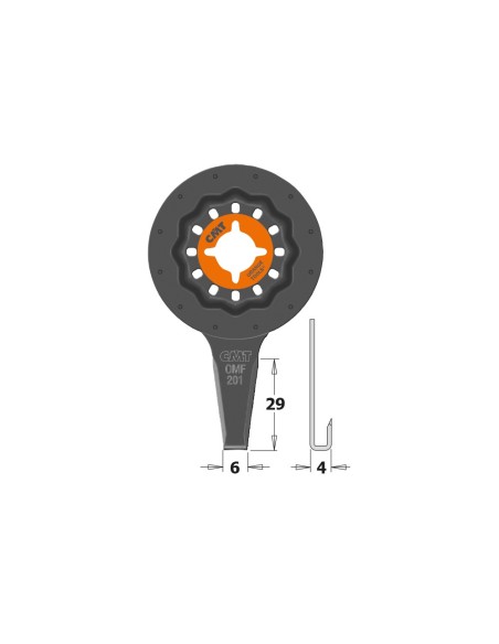 4mm cuchilla