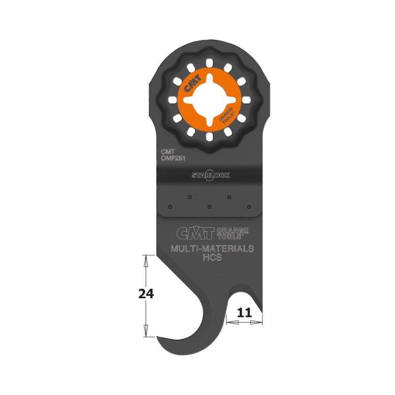 41mm Multi-Knife with Three Cutting edges, Segmented