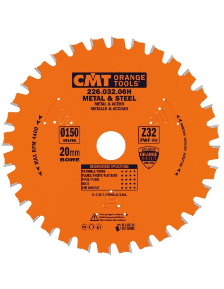 Lames circulaires industrielles pour matériaux ferreux et PVC