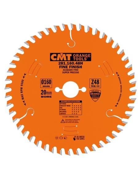 Industrielle Kreissägeblätter für Laminat und Spanholz, positiver Spanwinkel
