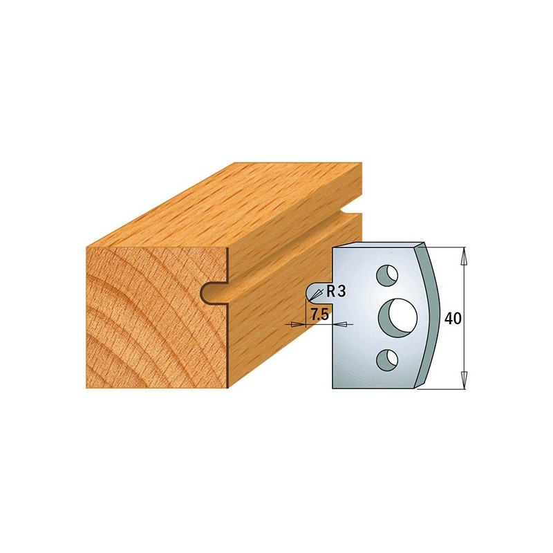 Coltelli sagomati 690.010 Limitatori 691.010
