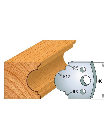 Couteaux profilés 690.018 Limiteurs 691.018