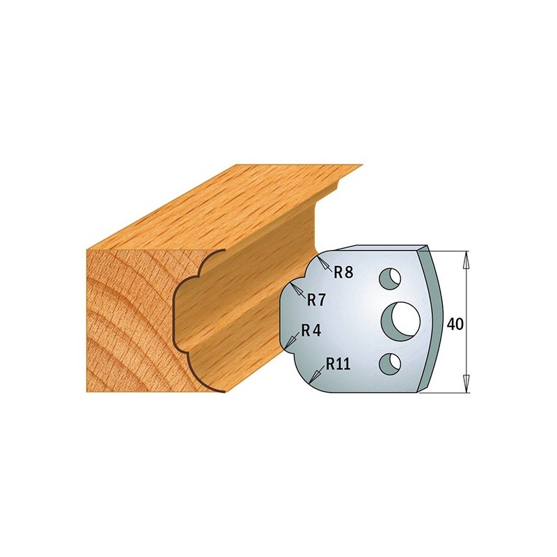 Couteaux profilés 690.023 Limiteurs 691.023