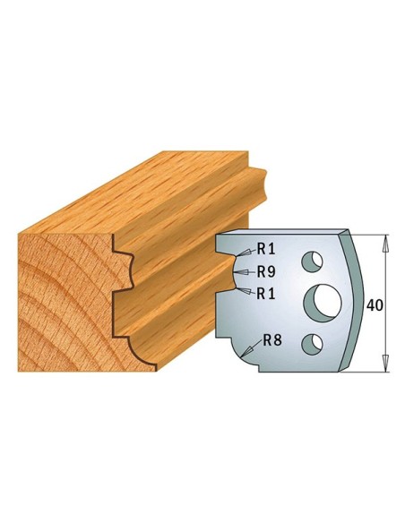 Coltelli sagomati 690.026 Limitatori 691.026
