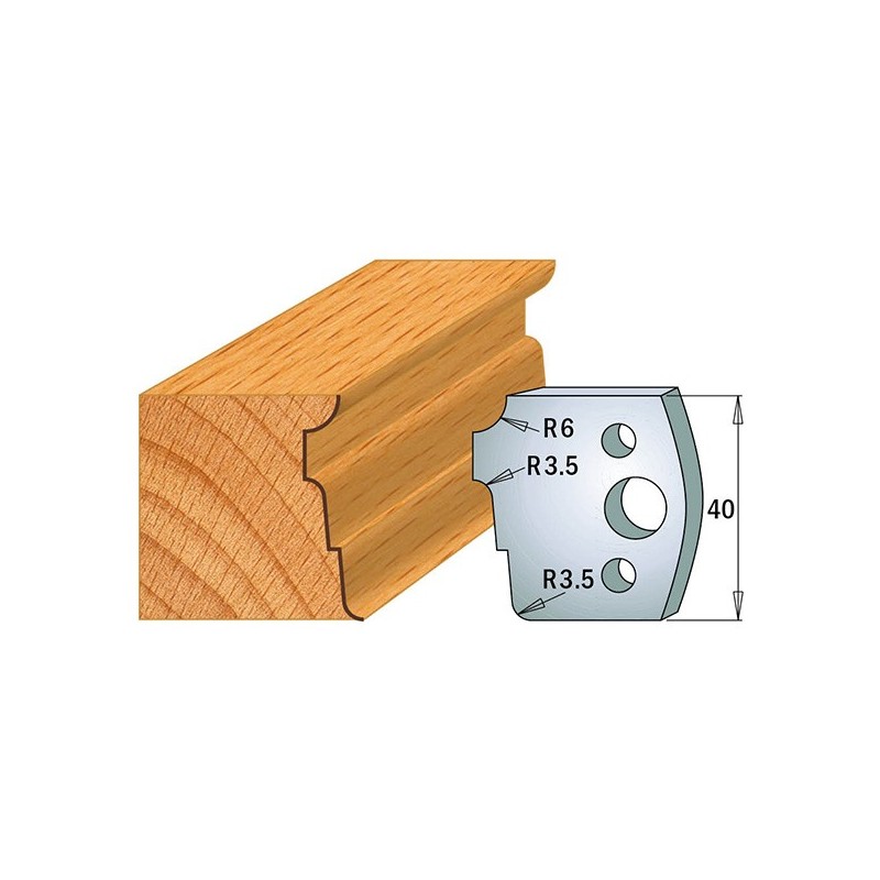 Couteaux profilés 690.039 Limiteurs 691.039