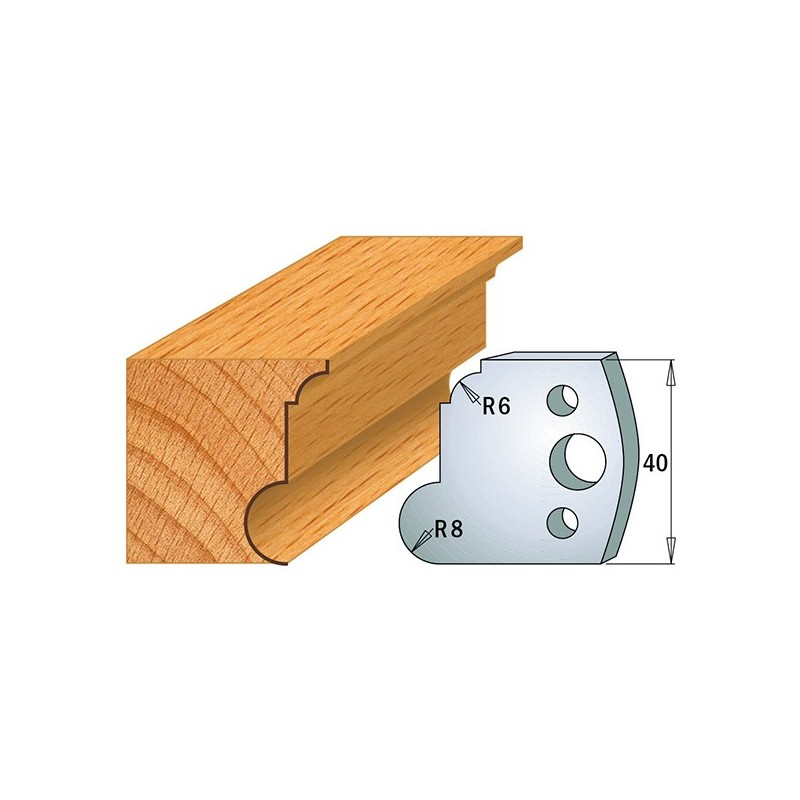 Couteaux profilés 690.054 Limiteurs 691.054