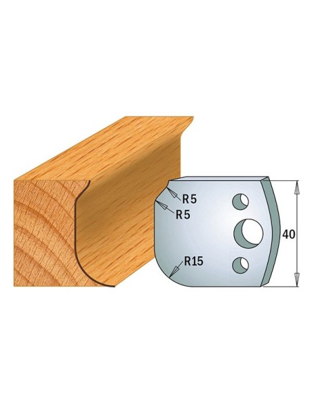 Couteaux profilés 690.060 Limiteurs 691.060