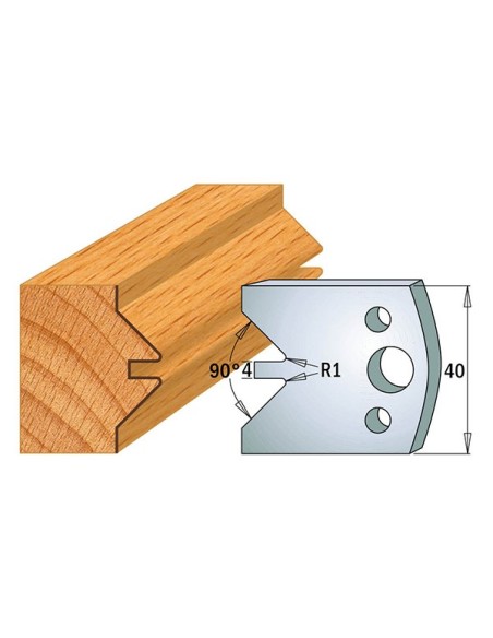 Couteaux profilés 690.071 Limiteurs 691.071
