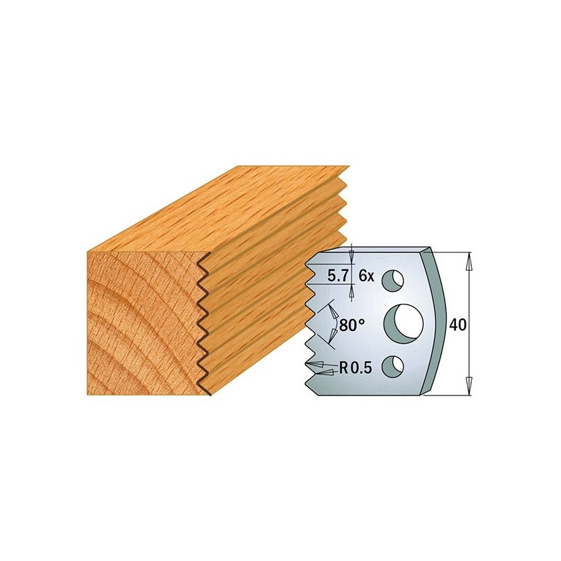 Couteaux profilés 690.077 Limiteurs 691.077