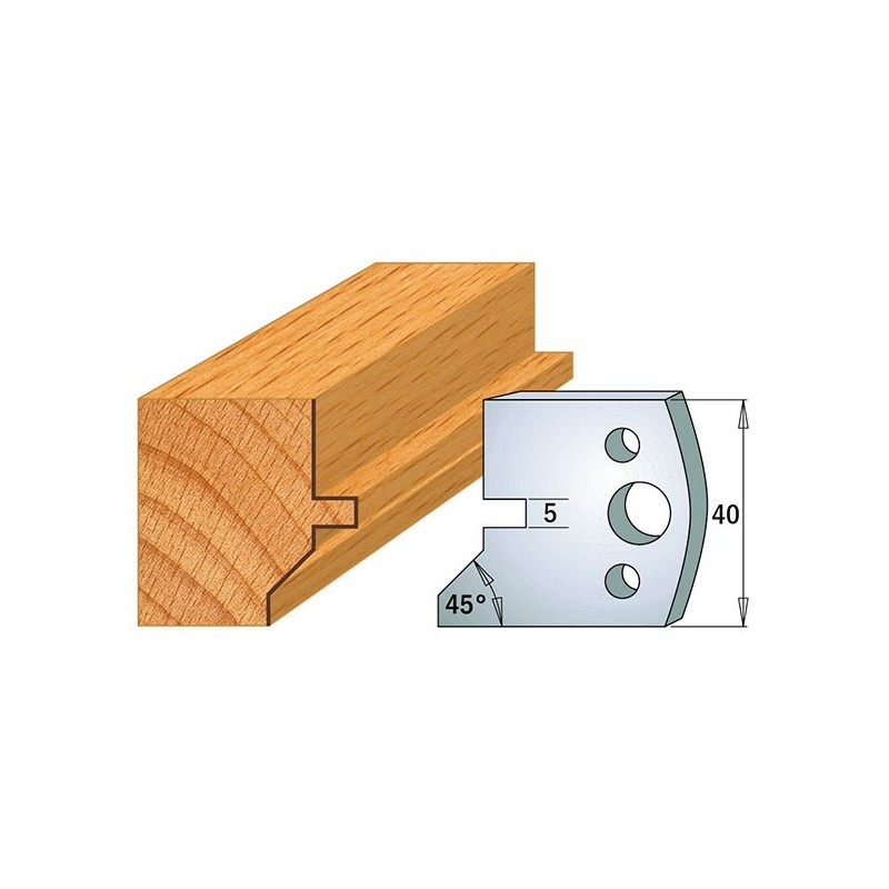 Couteaux profilés 690.083 Limiteurs 691.083