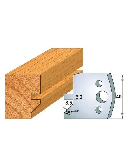 Coltelli sagomati 690.084 Limitatori 691.084