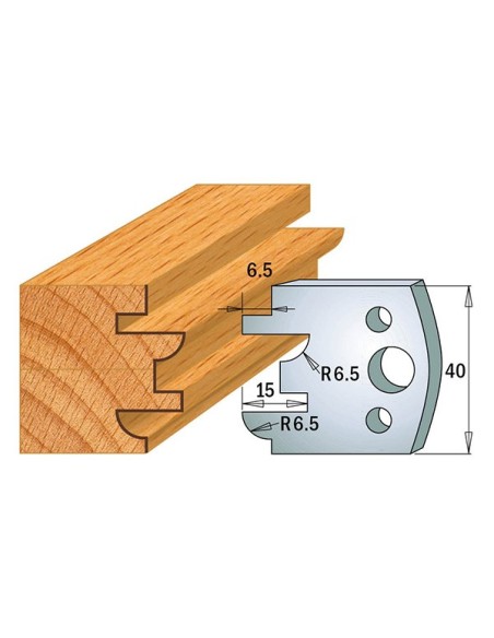 Couteaux profilés 690.096 Limiteurs 691.096