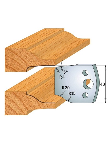 Coltelli sagomati 690.100 Limitatori 691.100