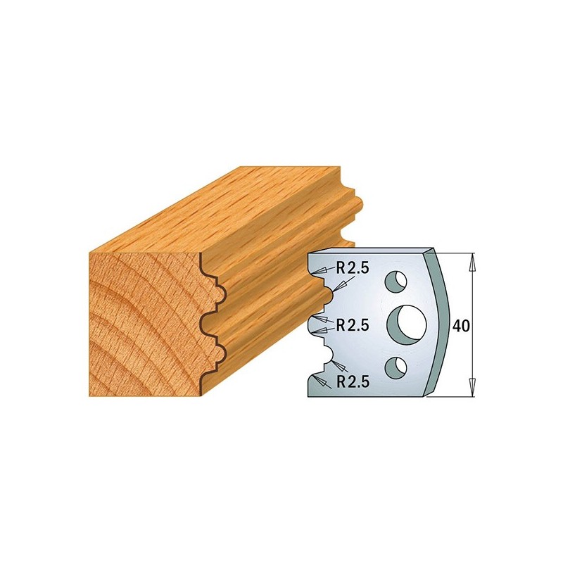 Couteaux profilés 690.108 Limiteurs 691.108