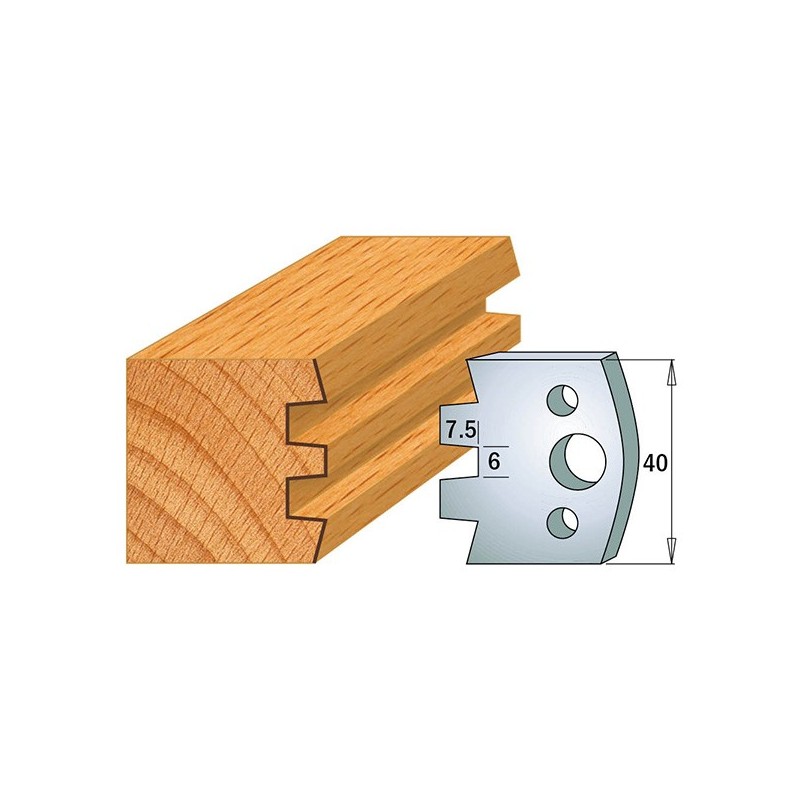 Coltelli sagomati 690.114 Limitatori 691.114