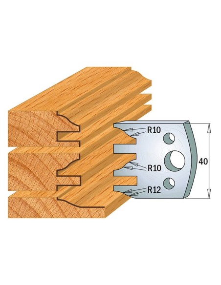 Couteaux profilés 690.124 Limiteurs 691.124