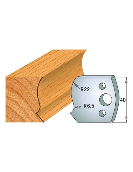 Couteaux profilés 690.128 Limiteurs 691.128