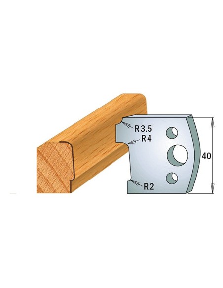 Coltelli sagomati 690.130 Limitatori 691.130