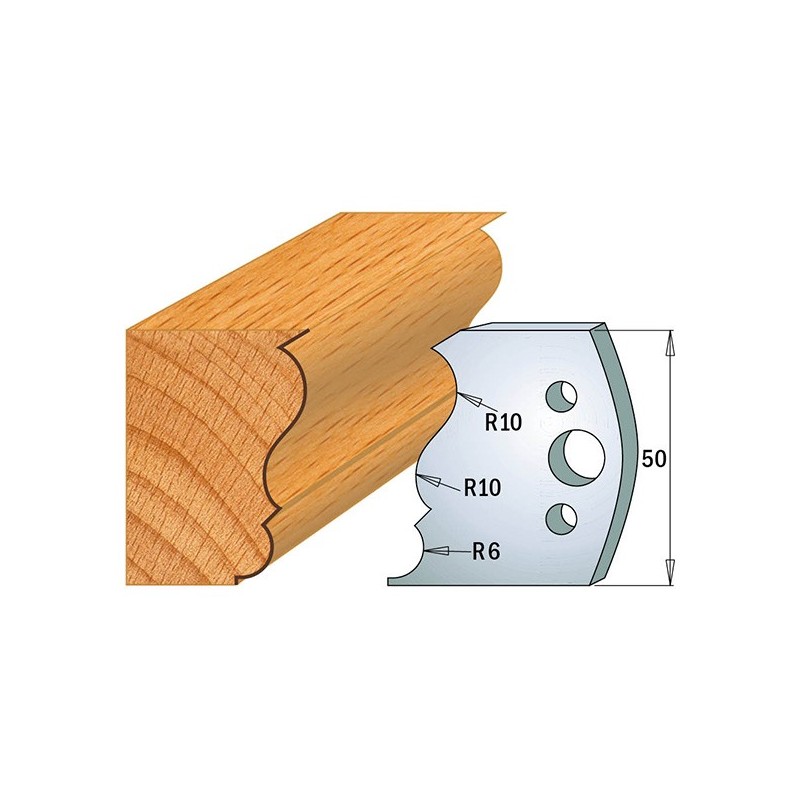 Couteaux profilés 690.506 Limiteurs 691.506