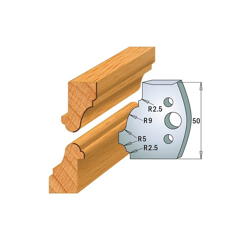 Profile knives 690.558 Limiters 691.558