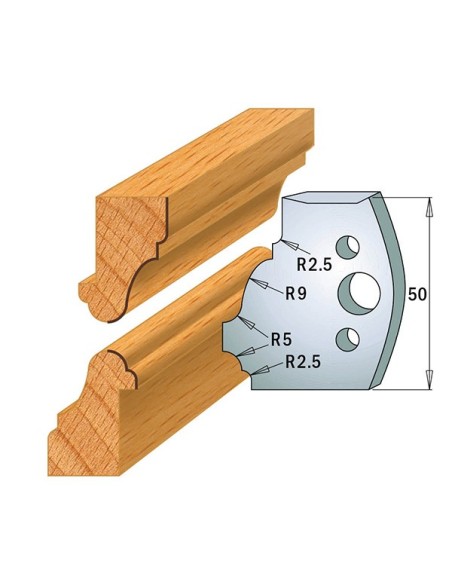 Profile knives 690.558 Limiters 691.558