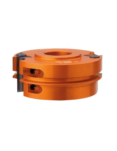 Reverse glue joint cutter heads