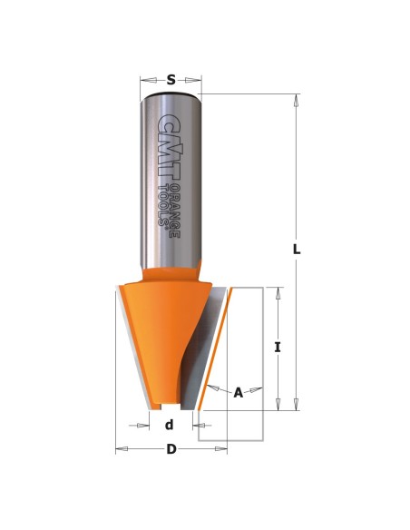 Frese per smussare materiali compositi