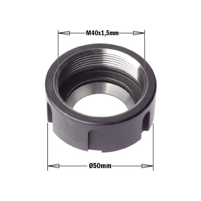 992 - Clamping nuts for chucks for "ER32" collets