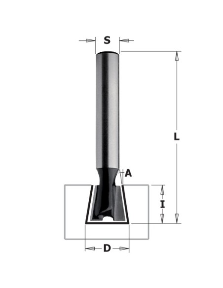 Dovetail router bits