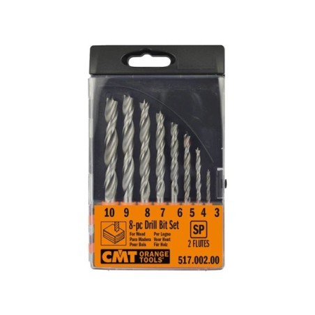 8 piece brad point bit sets