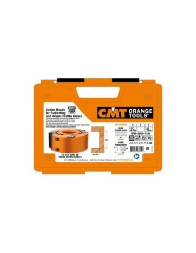 Porte-outils à feuillurer et pour couteaux profilés de 40mm (1-37/64")