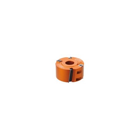 Rabbeting Cutter Head with Shear Angle