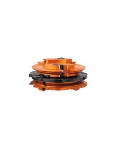 Set di 3 teste portacoltelli per antine e portoncini 2