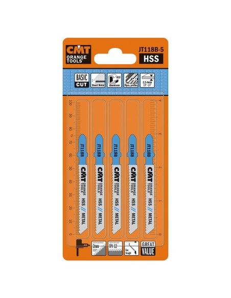 Straight cuts on medium-thick metals, ferrous and non-ferrous
